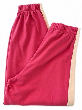 The Greii Pink Side Stripe Sweatpants Joggers Small Retro Sporty